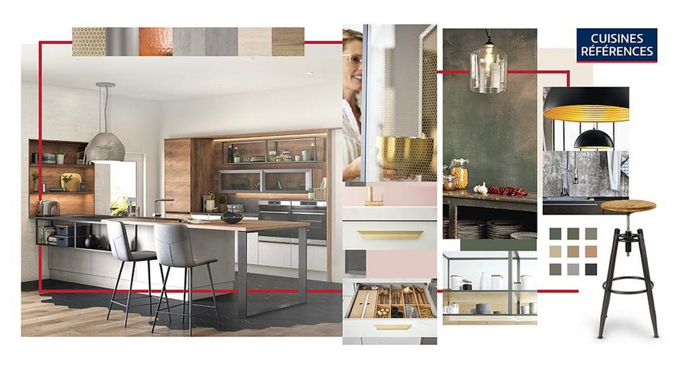 Cuisines references - moodboard tendance 
