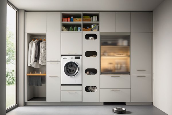 Arrière cuisine - Cuisines Références arrière cuisine dressing et machines à laver