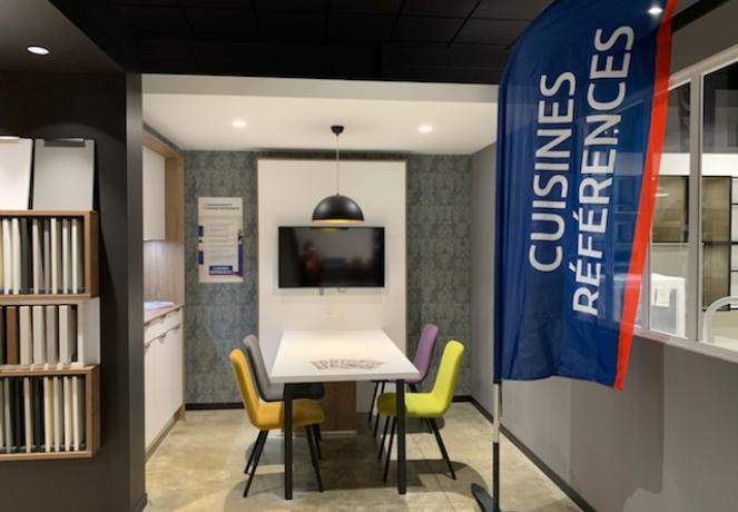 Cuisines Références REIMS ORMES vous attend pour réaliser la cuisine aménagée sur mesure qui vous ressemble !