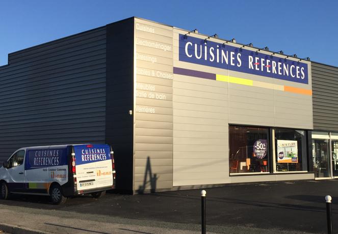 Cuisines Références PARTHENAY - CHATILLON-SUR-THOUET vous attend pour réaliser la cuisine aménagée sur mesure qui vous ressemble !