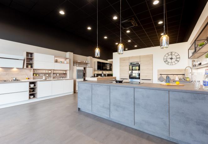 Cuisines Références MEXIMIEUX vous attend pour réaliser la cuisine aménagée sur mesure qui vous ressemble !