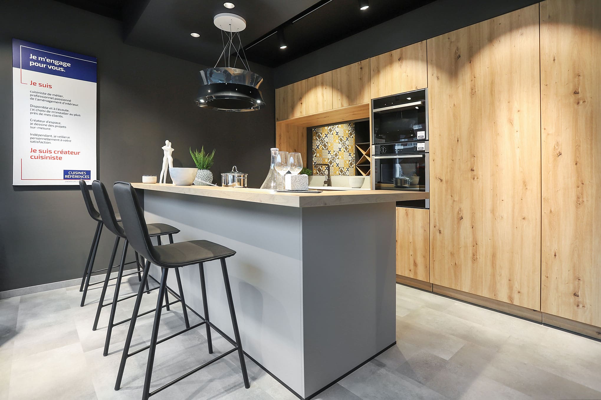 Cuisines Références ABBEVILLE vous attend pour réaliser la cuisine aménagée sur mesure qui vous ressemble !