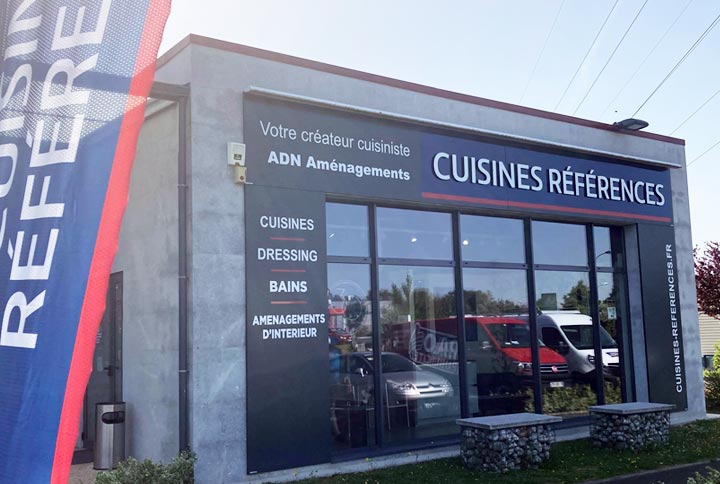 Cuisines Références NOYON vous attend pour réaliser la cuisine aménagée sur mesure qui vous ressemble !