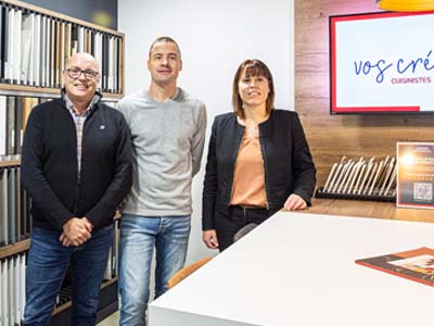 equipe vitre - Cuisines Références
