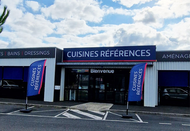 Cuisines Références LANGON vous attend pour réaliser la cuisine aménagée sur mesure qui vous ressemble !