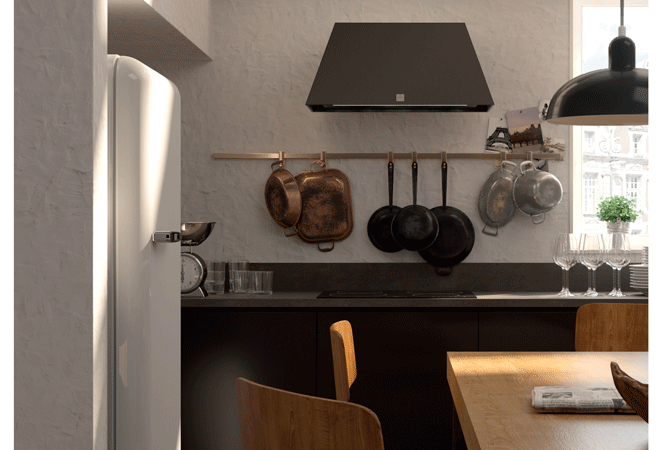 hotte traditionnelle - Cuisines Références